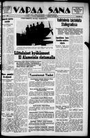 Vapaa Sana, October 27, 1942