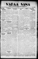 Vapaa Sana, October 18, 1933