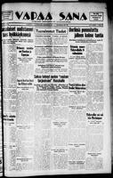 Vapaa Sana, October 26, 1940