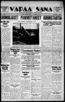 Vapaa Sana, January 23, 1940
