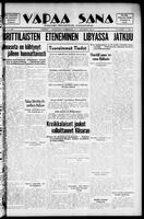 Vapaa Sana, January 11, 1941