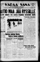 Vapaa Sana, March 16, 1940
