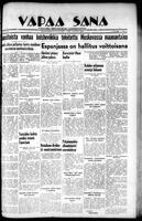 Vapaa Sana, August 26, 1936