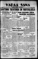 Vapaa Sana, March 21, 1936