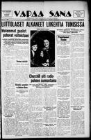 Vapaa Sana, March 23, 1943