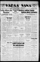 Vapaa Sana, January 18, 1939