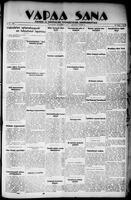 Vapaa Sana, March 24, 1934