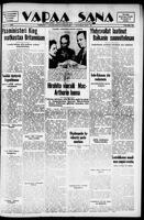 Vapaa Sana, September 29, 1945