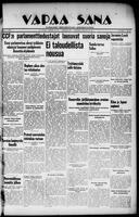 Vapaa Sana, January 26, 1935