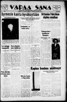 Vapaa Sana, October 22, 1946