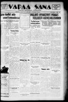 Vapaa Sana, April 26, 1939