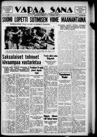 Vapaa Sana, September 09, 1944