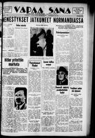 Vapaa Sana, July 22, 1944