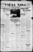 Vapaa Sana, October 19, 1938