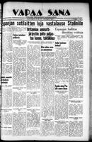 Vapaa Sana, September 09, 1936