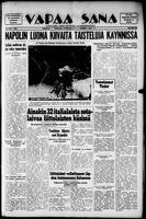 Vapaa Sana, September 14, 1943