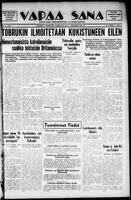 Vapaa Sana, January 21, 1941