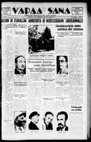 Vapaa Sana, March 12, 1938