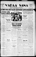 Vapaa Sana, November 30, 1938