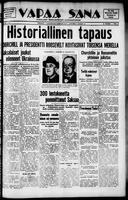 Vapaa Sana, August 16, 1941