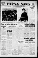 Vapaa Sana, October 29, 1946