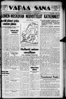 Vapaa Sana, November 14, 1939