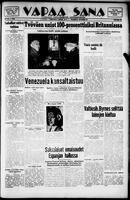 Vapaa Sana, October 24, 1946