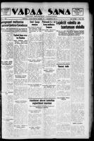 Vapaa Sana, February 08, 1939