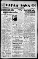 Vapaa Sana, August 14, 1941