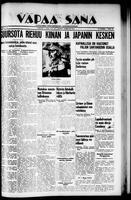 Vapaa Sana, August 18, 1937