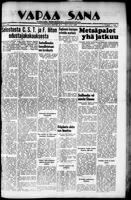 Vapaa Sana, July 18, 1936