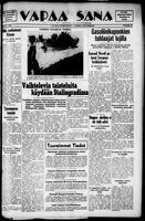 Vapaa Sana, September 29, 1942