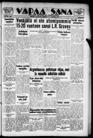 Vapaa Sana, November 01, 1947