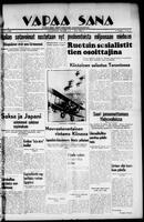 Vapaa Sana, February 01, 1936
