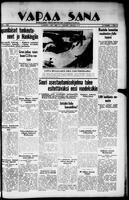 Vapaa Sana, December 11, 1937