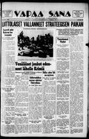 Vapaa Sana, November 02, 1943