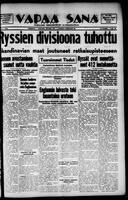 Vapaa Sana, February 20, 1940