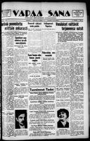 Vapaa Sana, September 02, 1941