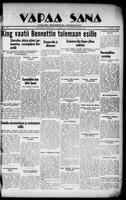 Vapaa Sana, January 23, 1935