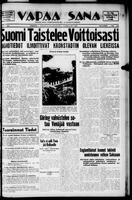 Vapaa Sana, December 05, 1939