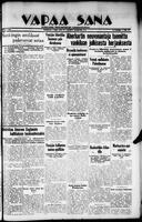 Vapaa Sana, November 17, 1937