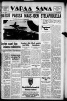 Vapaa Sana, October 31, 1944