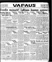Vapaus, October 21, 1930