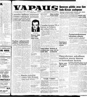Vapaus, June 3, 1954