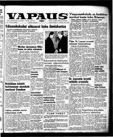 Vapaus, June 6, 1957