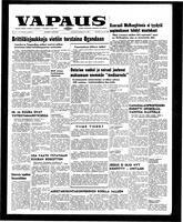 Vapaus, January 25, 1964