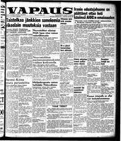Vapaus, June 23, 1951