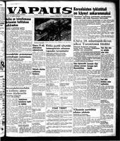 Vapaus, June 9, 1951
