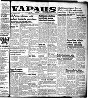Vapaus, August 21, 1954