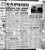 Vapaus, October 23, 1954